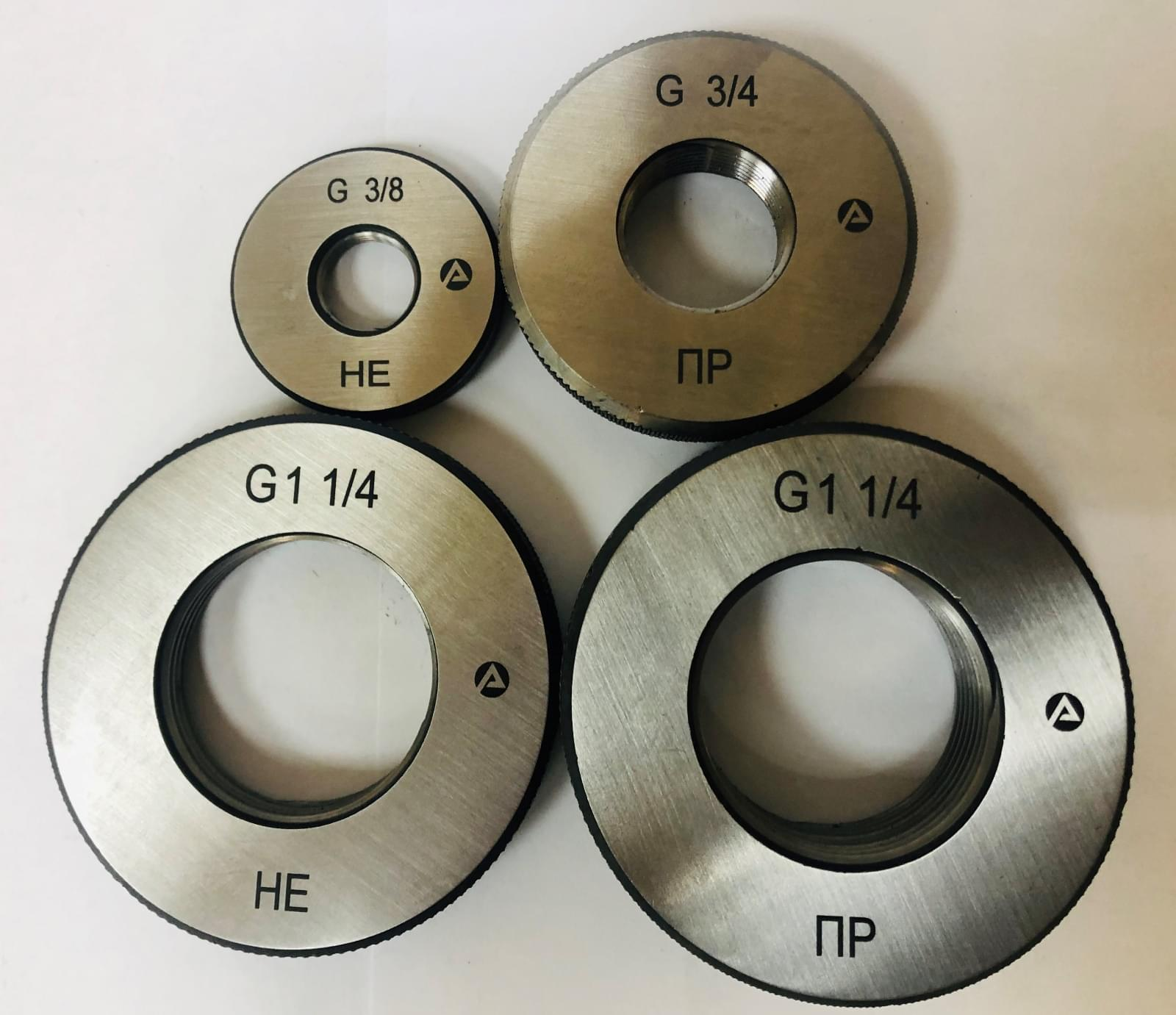 Калибры G кольца и пробки для трубной цилиндрической резьбы ГОСТ 2533-88